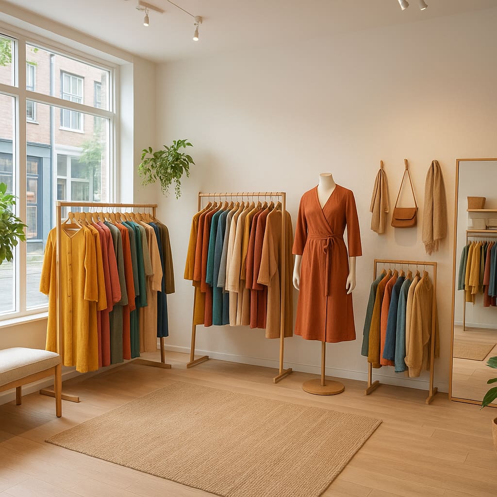 Interieur van AnnFrank Boutique